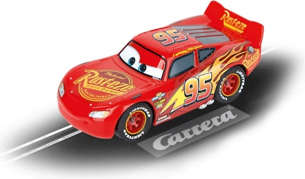 Auto voor racebaan Bliksem McQueen