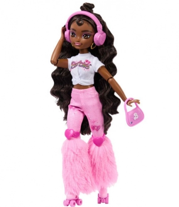 Puppe Barbie Dream Besties Brooklyn auf Rollschuhen