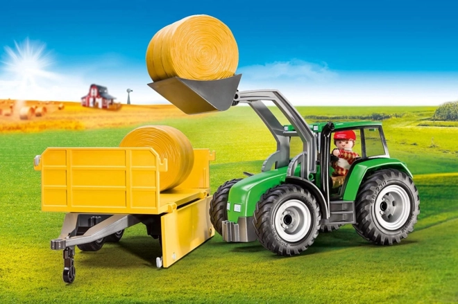Figurenset Country: Traktor mit Anhänger
