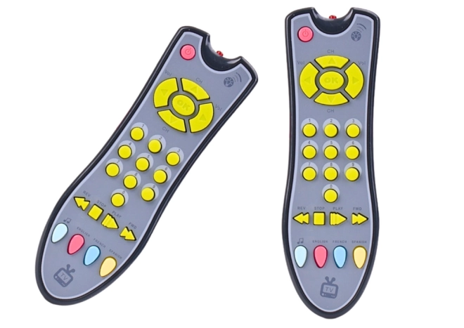 Interactieve tv-afstandsbediening voor peuters Educatief licht geluid