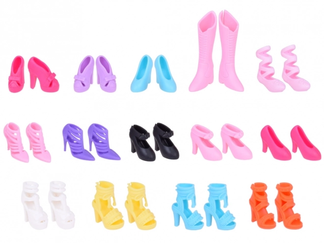Anlily Kollektion von Kleidern, Schuhen und Accessoires für Puppen