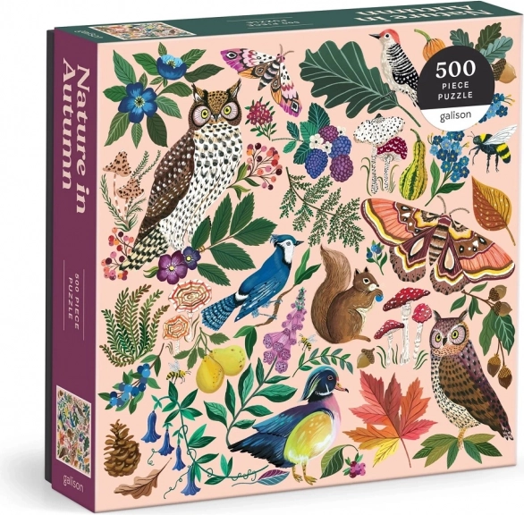 Puzzel Herfstnatuur 500 stukjes GALISON