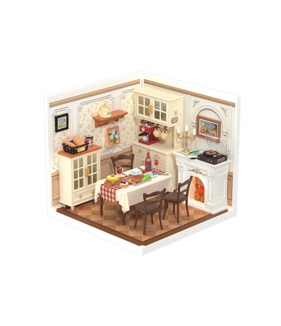 RobTime Cozy Dining Room Dollhouse