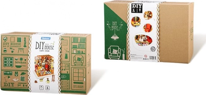 Samova studieruimte - DIY Miniatuur Poppenhuis Bibliotheek