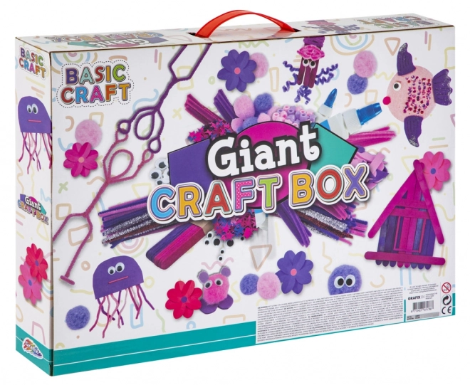 Grote creatieve doos roze