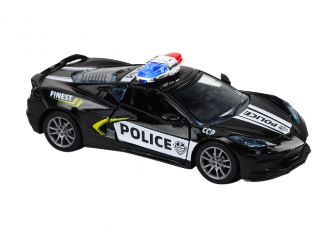 Metalen politieauto 1:32 Drive Mix
