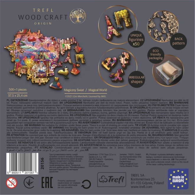 Wooden Puzzle Magical World 501 Pieces