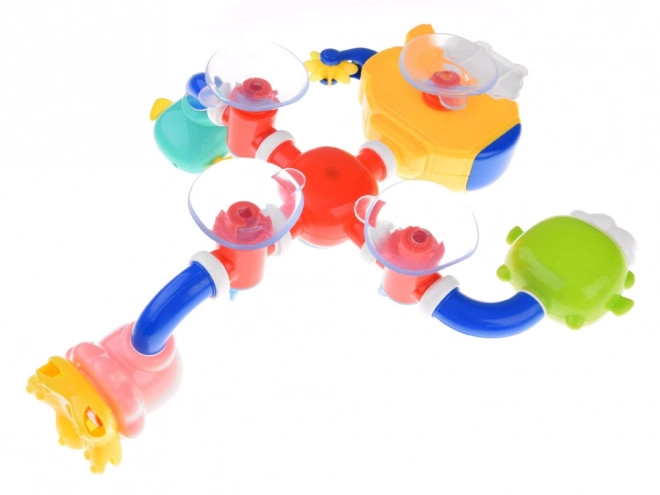 Spielzeug für das Bad mit Wassermühle und Karussell