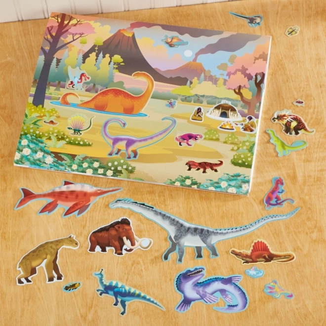 Melissa & Doug prähistorische wiederverwendbare Aufkleberwelt