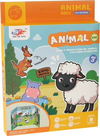 Magnete Tiere aus Moosgummi – kreative Bastelbox für Kinder