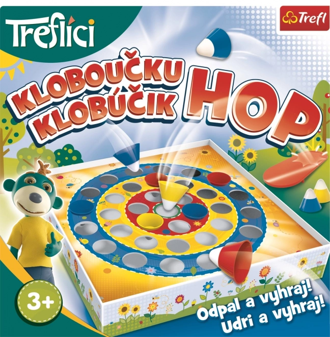 Spel Hoedje, hopp! Treflíci