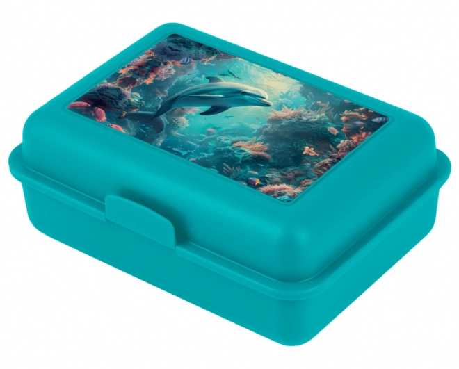 Snack Box with Dolphin Design