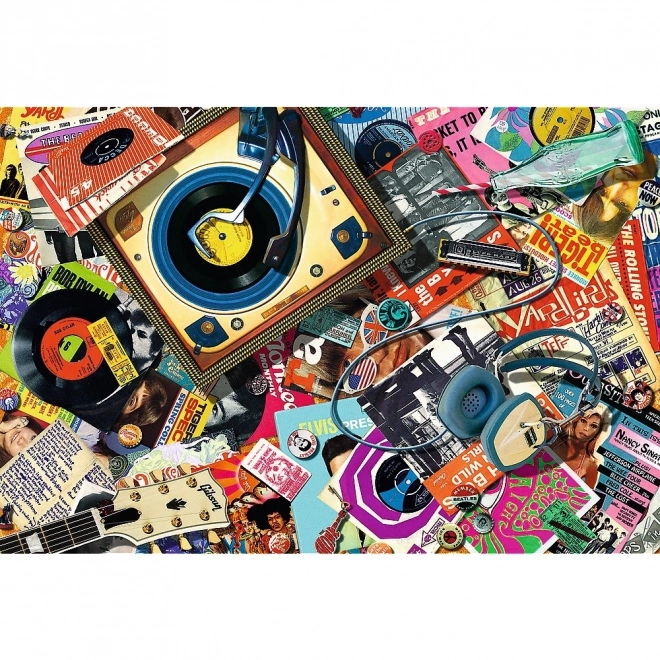 TREFL wooden double-sided puzzle In the World of Music 501 pieces
