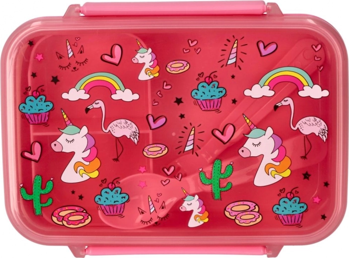 Vrolijk design met eenhoorns