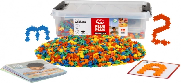 Plus-Plus Box Numbers and Letters 2400 Pieces
