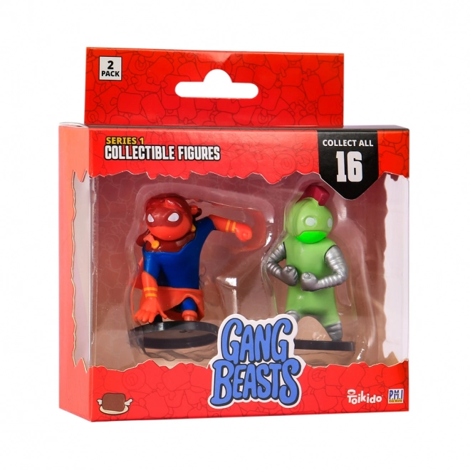 Gang Beasts verzamelbare figuren 2 pack serie 1