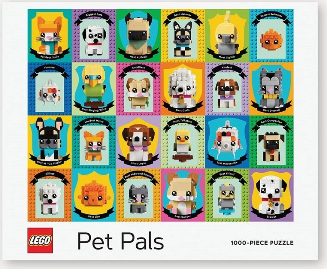 Puzzel LEGO Dierenvrienden 1000 Stukken