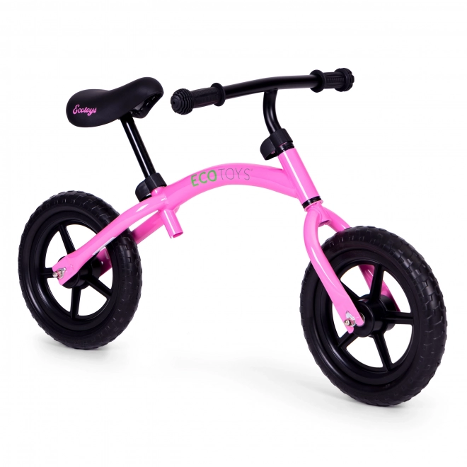 Kinder loopfiets roze ECOTOYS