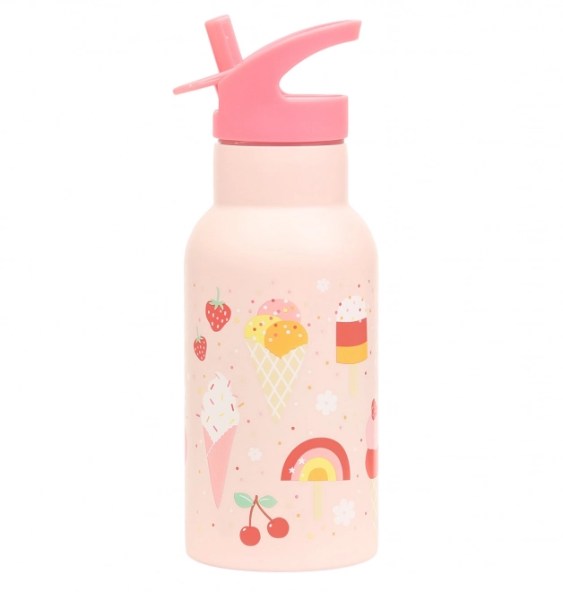 A Little Lovely Company Trinkflasche aus Edelstahl 500 ml – Eiscreme