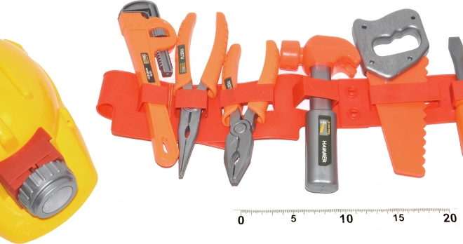 Outils à la ceinture avec casque lumineux - ensemble