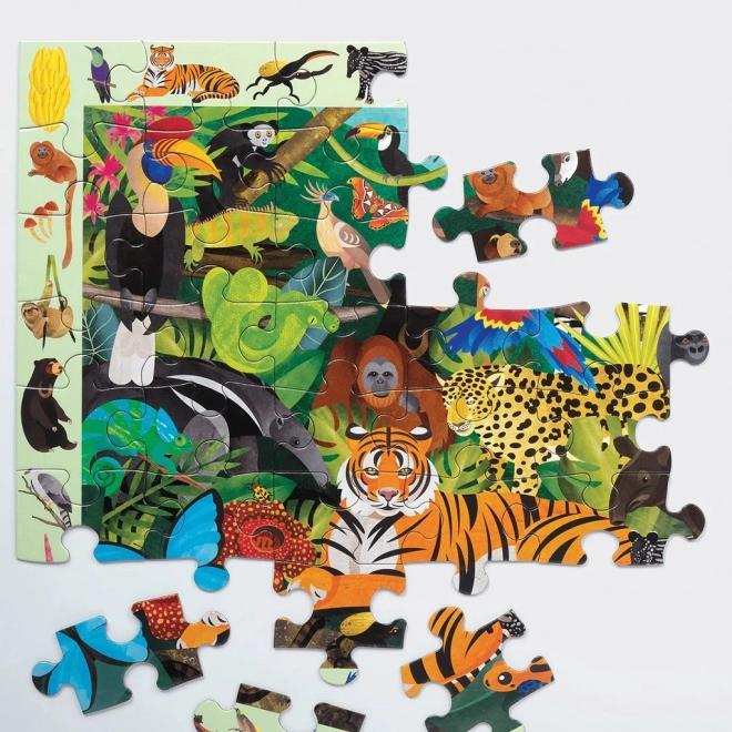 Puzzel Mudpuppy Zoeken in het Regenwoud