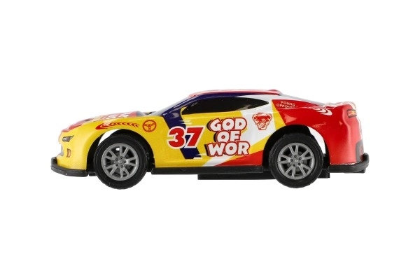 Set van raceauto's met terugtrekmechanisme