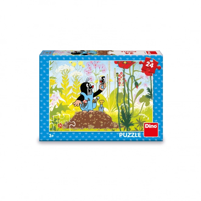Mol in broek puzzel 24 stukjes