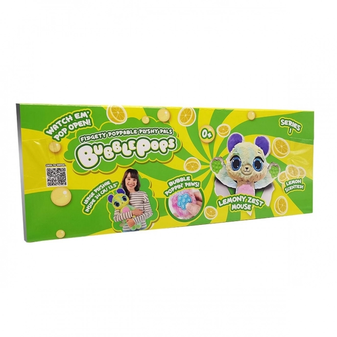 Duftende Maskottchen Bubble Pops - Mäuschen mit Zitronenschale