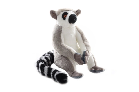 Plush Lemur with Velcro 21 cm ECO-FRIENDLY