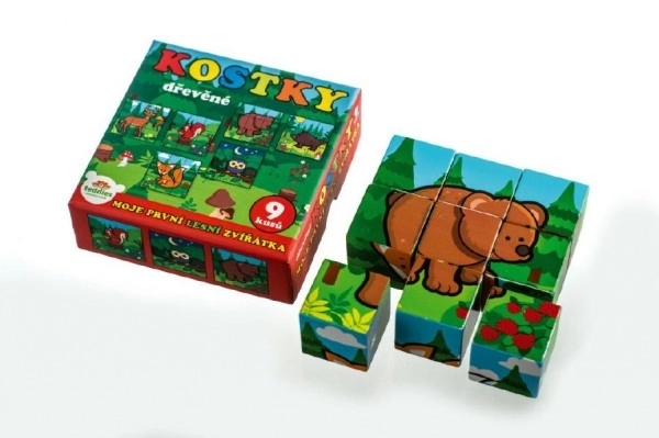 Kubus Blocks My First Animals Wood