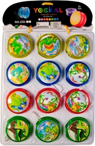 Yo-yo met dinosaurusmotieven