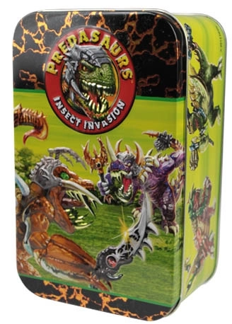 predasaurs insect invasion metal box