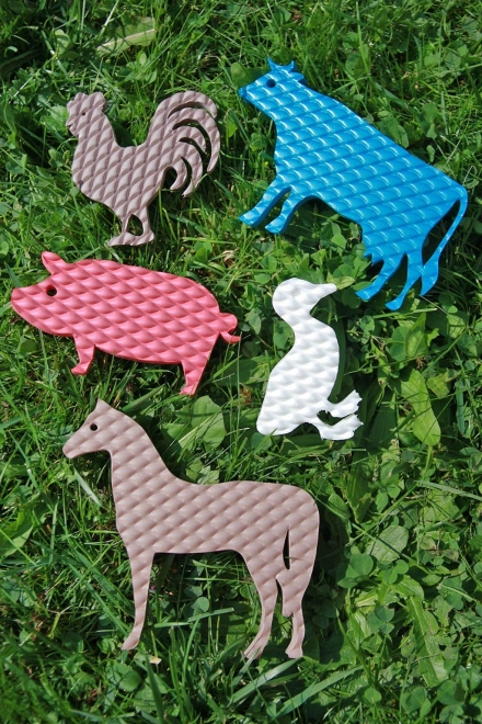 Waterstickers - Schuimdieren voor in bad - Huisdieren