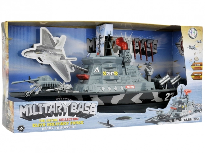 Militaire militaire schepen Militaire lichten Geluiden