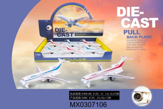 Children's airplane with light and sound effects