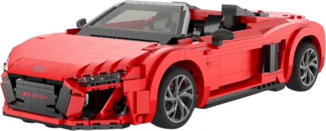 Construction Set RC Car 1:14 Audi R8 Spyder 1440 Pieces