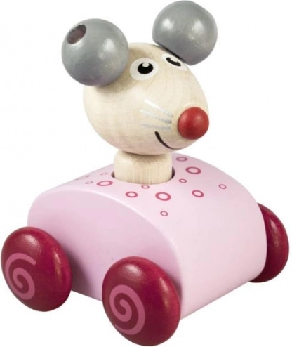 Squeaky mouse pink for children