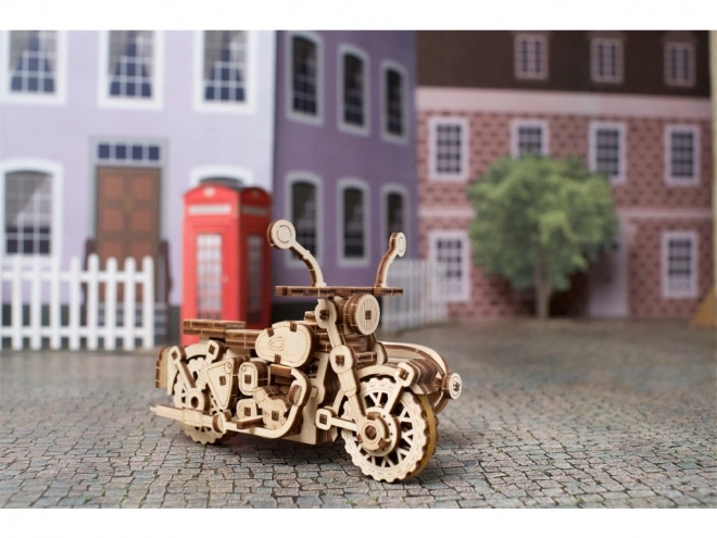 Holzmechanisches Puzzle Militär Lastwagen