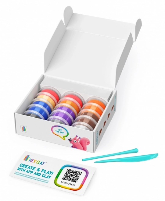 Hey Clay plasticine set Bosdieren