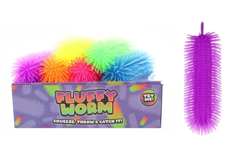 Antistress Worm met Zachte Stekels