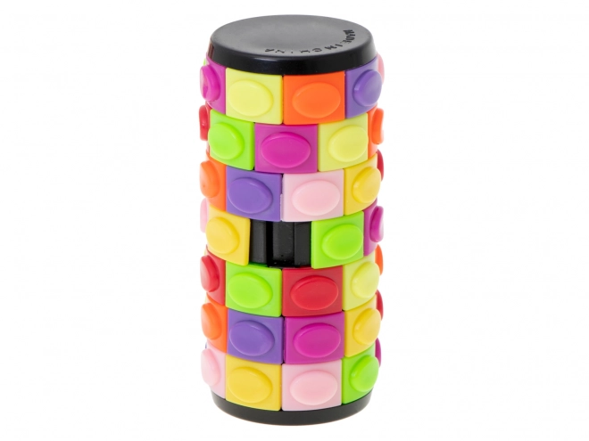 Logische puzzel met roterende cilinder L