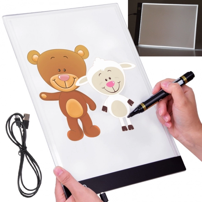 LED tekentafel voor kinderen