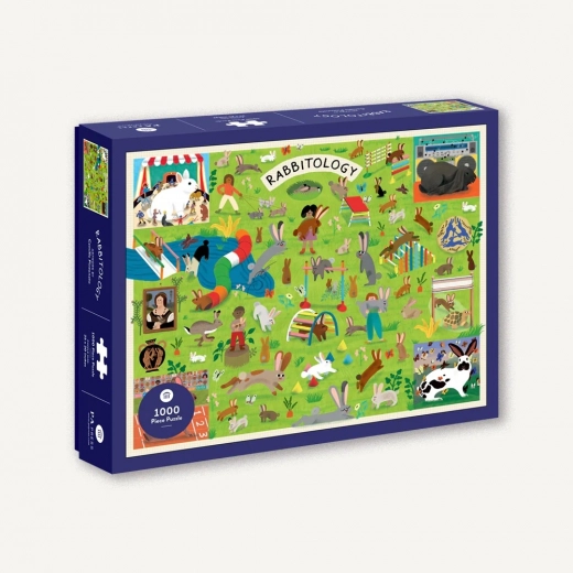 Puzzel Konijnkunde 1000 stukjes van Chronicle Books