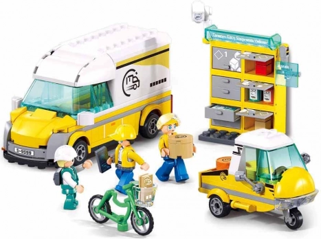 Sluban Metropolis service de livraison kit de construction