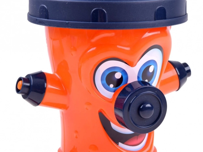 Tuinbrandkraan als speelgoed met sproeier