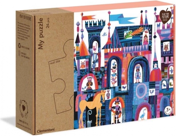 Puzzle de 24 pièces Château