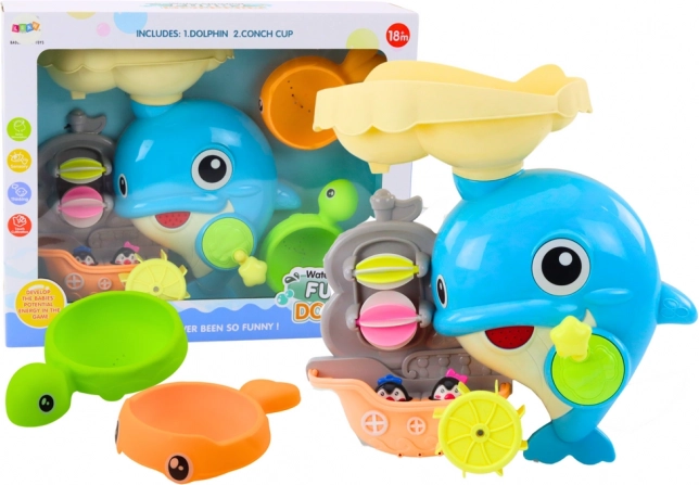 Leuk badspeeltje - Blauwe dolfijn