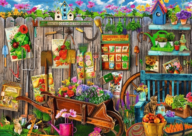 Gardening Puzzle Set by Trefl
