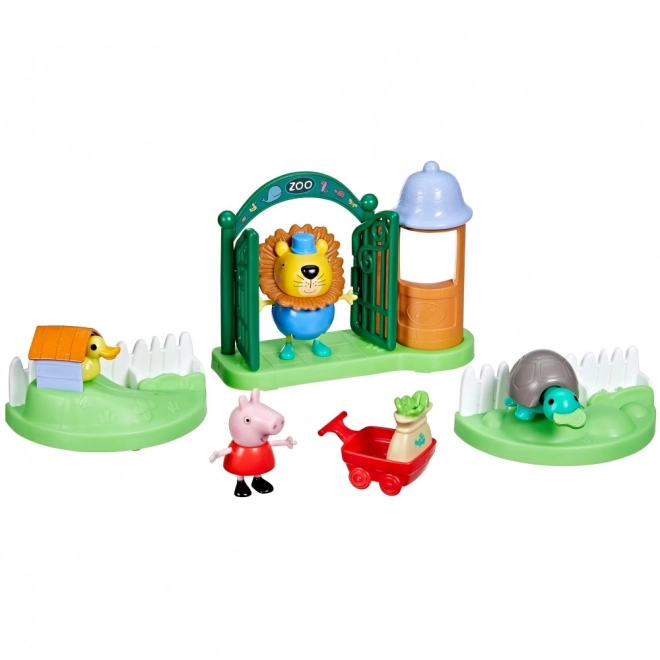 Peppa Big avonturen van Peppa Big in de dierentuin