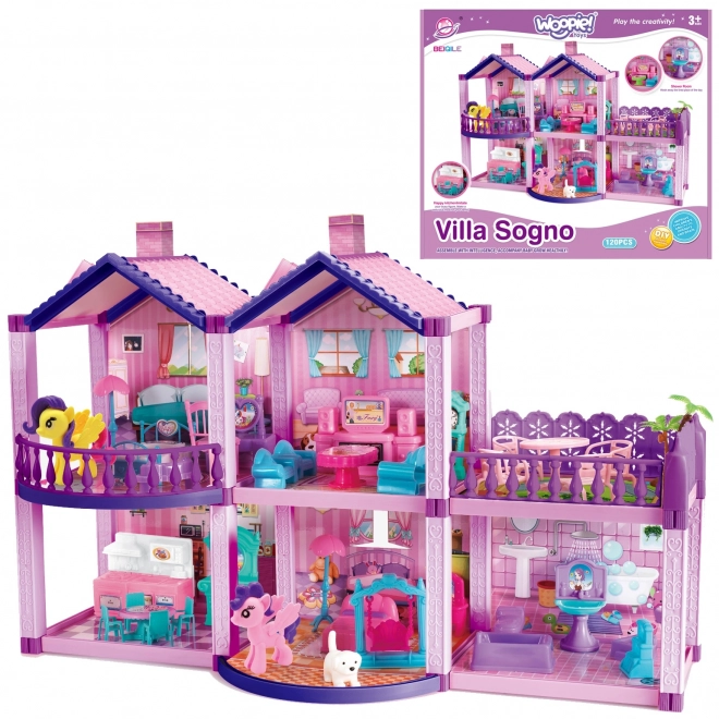 Poppenhuis PONY FANTASY VILLA